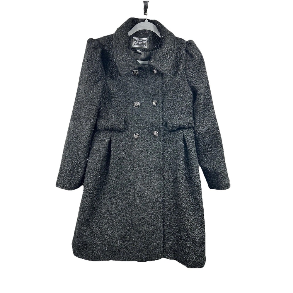Rothschild Girls Victorian Doll Style Coat Size L (14) Goth Steampunk Whimsigoth